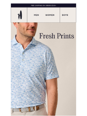 johnnie-O - Fresh Polos in Stock
