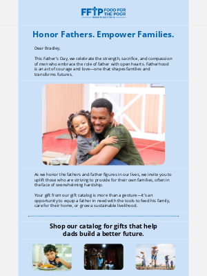 Food For The Poor - Here's to Dads who make the world brighter 🌟
