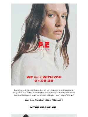 P.E NATION (Australia) - Coming Soon: May Drop 1
