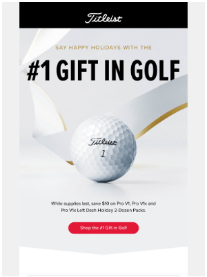 Give the #1 Gift in Golf for the Holidays