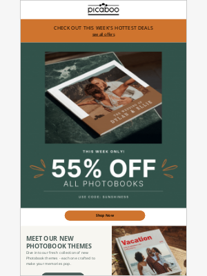 Picaboo - ✔️ Hurry! 55% Off Photobooks Just Dropped