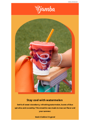 Jamba Juice - You’ve Never Had Watermelon Like This 👀