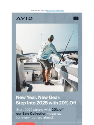 AVID Sportswear - New Year, New Gear: Step Into 2025 with 20% Off