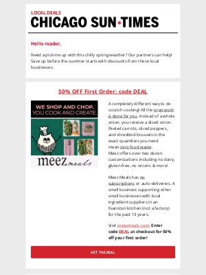 Chicago Sun-Times - Spring-summer savings