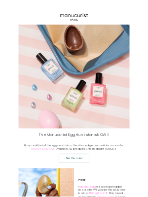 Manucurist - The Egg Hunt is ON!