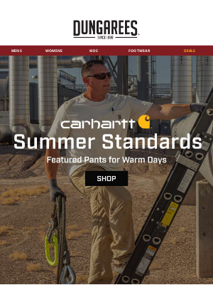 Dungarees - Carhartt Pants that Keep You Cool