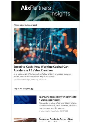 AlixPartners - Speed to Cash: How Working Capital Can Accelerate PE Value Creation