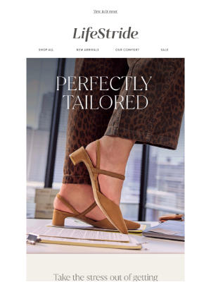 LifeStride - Own the workplace in NEW polished styles