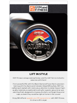 Gym and Fitness (Australia) - Product Spotlight | REP Fitness Barbells