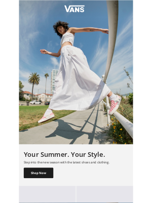 Vans - ELEVATE YOUR SUMMER STYLE ☀️