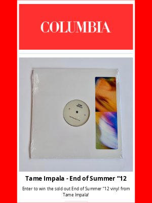 Columbia Records - Dominic Fike returns + Tame Impala vinyl giveaway!