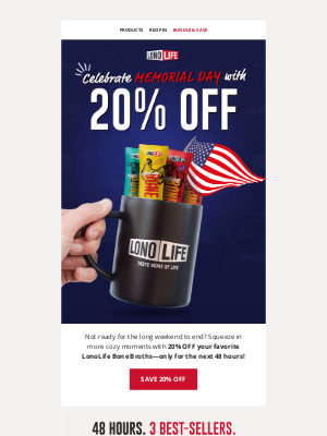 LonoLife - The sale you've been waiting for 🥳