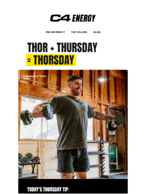 Cellucor - Thorsday Tip: Weight Training or HIIT for Leaning Out?