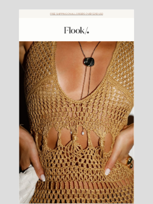 Flook The Label - Luana Barron in the Kiara Dress