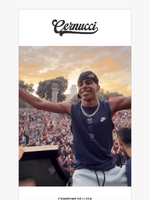 Cernucci - CAMPIONS wearing Cernucci 🏆