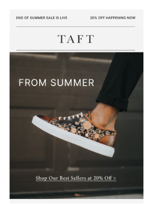 Taft - Get 20% off these best selling shoes