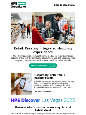 Hewlett Packard Enterprise - Retail & hospitality SMBs this is especially for you!