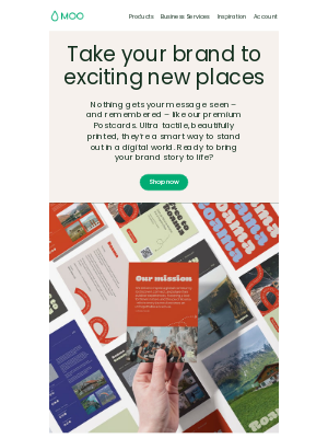 MOO - Postcards that go further