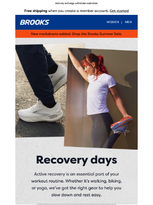 Brooks Running - Your recovery routine. 🔋