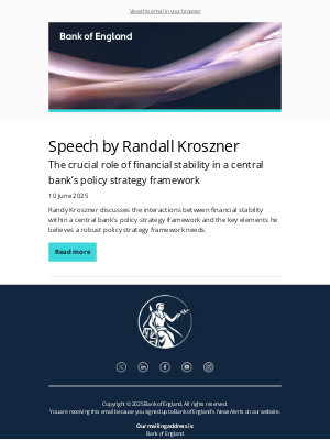 Bank of England - Speech by Randall Kroszner
