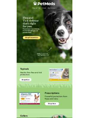 1800PetMeds - Top flea & tick brands you trust - shop now!