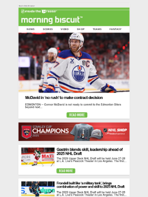 NHL - Your morning league news is here!