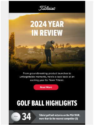 Titleist - 2024 Titleist Year in Review