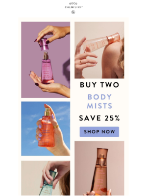 Good Chemistry - 👯 2 for 25% off 👯