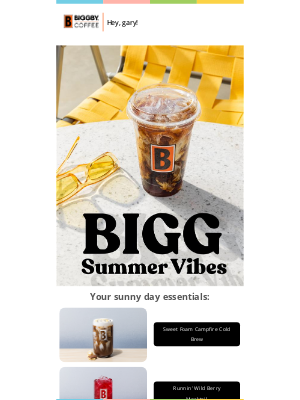 Biggby Coffee - School's Out. Summer's In!🎉☀️