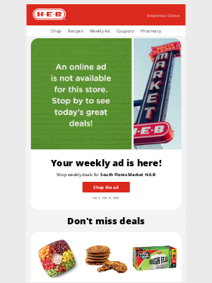 H-E-B - Your weekly ad is here!