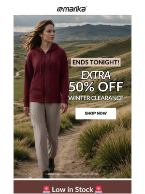 Marika Fitness - Last Chance | Extra 50% Off Winter Clearance Ends Tonight‼️