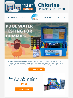 Inyopools - Don’t Guess—Test! Pool Water Tips & Chemicals