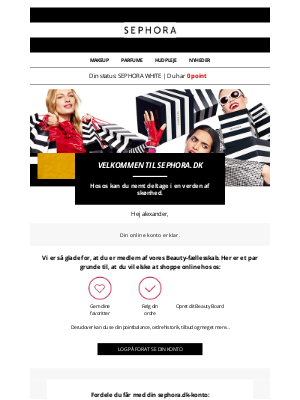 Sephora (Denmark) - Velkommen til Sephora