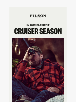 Filson - Cruiser Season: In Our Element