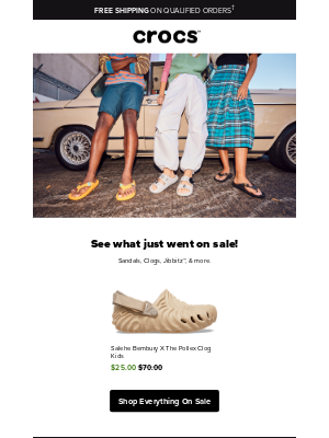 Crocs - See what just went on sale!