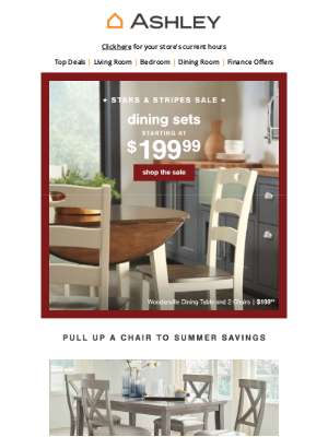 Ashley Furniture Industries - Dining Sets from $199.99🍽️ Host More, Spend Less