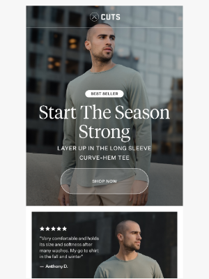 Cuts Clothing - The Only Long Sleeve You Need