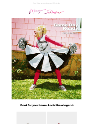 Betsey Johnson - Get Game Day Ready
