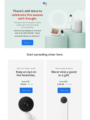 Nest Labs - Still need a gift? Helpful ideas inside.