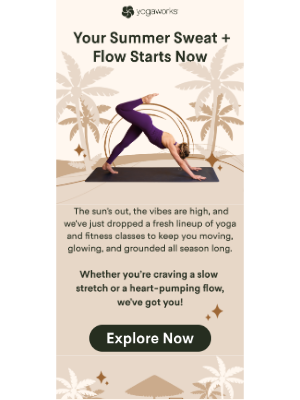 YogaWorks - ☀️ New Summer Classes Are Here – Flow, Tone & Feel Amazing
