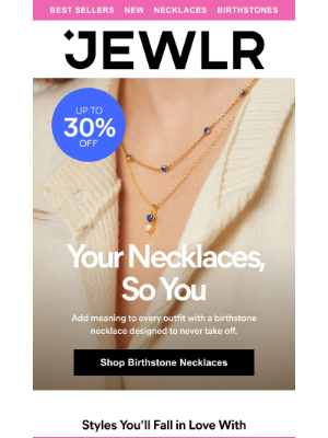 Jewlr - Explore Birthstone Necklaces You'll Always Adore! 💎