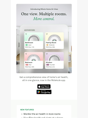 Molekule - Your Home's Air Health in a Glance 👀