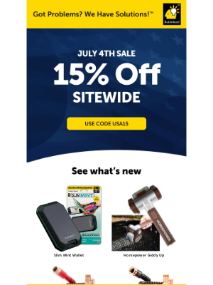 BulbHead - Our July 4th Sale Is HERE: 15% Off Sitewide ☀️