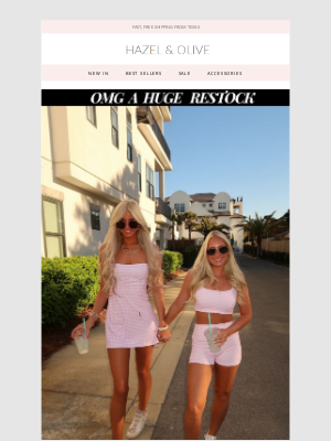 Hazel and Olive - OMG Our Biggest Restock Ever is Here 💅