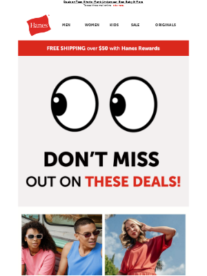 Hanes - Sunday Means Sleeping In & Savings