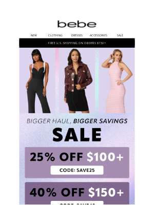 bebe - Up to 40% Off? Yes, Please!