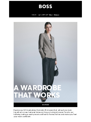 HUGO BOSS - The new office edit