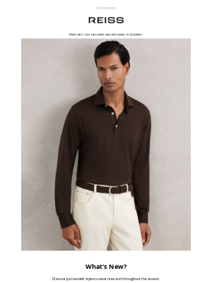 Reiss (United Kingdom) - What's New this Week?