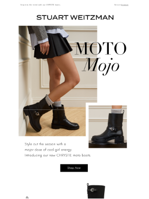 Stuart Weitzman - Moto Boots With Mojo