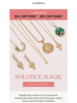 Rocksbox - 💫 Catch NEW Summer Celestial Styles